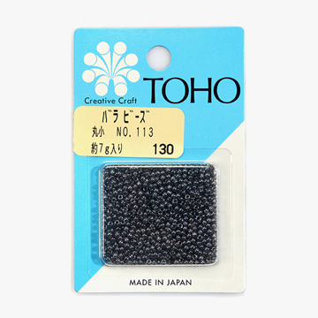 [토호] 원형의 공예용 바라비즈 - 113(소) bara#650-113(소) (set)
