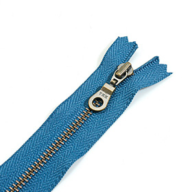 [YKK] 청동지퍼 둥근고리 3호(10cm)-딥블루 (개)