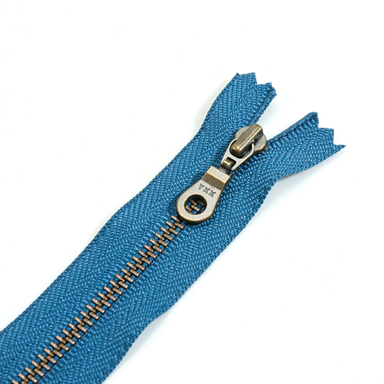 [YKK] 청동지퍼 둥근고리 3호(10cm)-딥블루