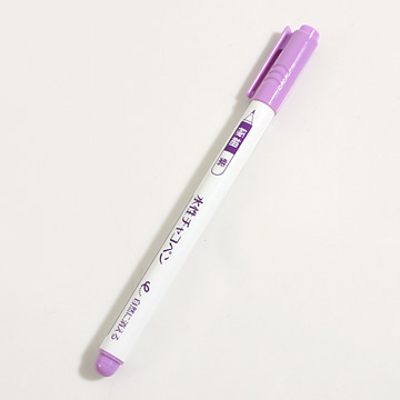 [크로바] 수성펜(보라-極細)(극세타입) 24-418 (개)