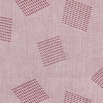 [킨카메] 스티치 내츄럴 선염원단 - 퍼플 (1/2Yd)