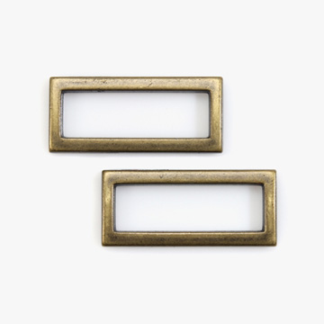 [퀼트부자재] 사각링 가방연결고리 38mm (2ea) - 청동 (set)