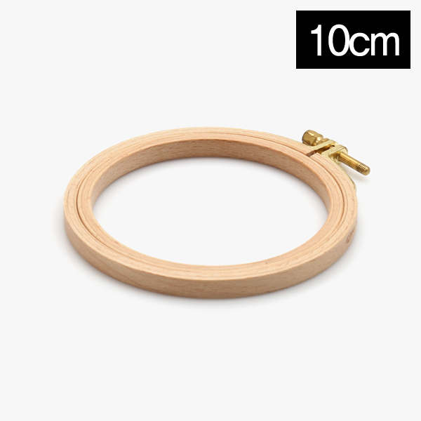 퀼트의시작은? 엔조이퀼트와 함께,[너즈] 터키산 프리미엄 자수용 수틀 - 10cm(폭0.8cm) 100-1