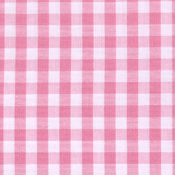 [국산선염] 컨츄리체크 51 선염체크원단 - 핑크 (1/2Yd)