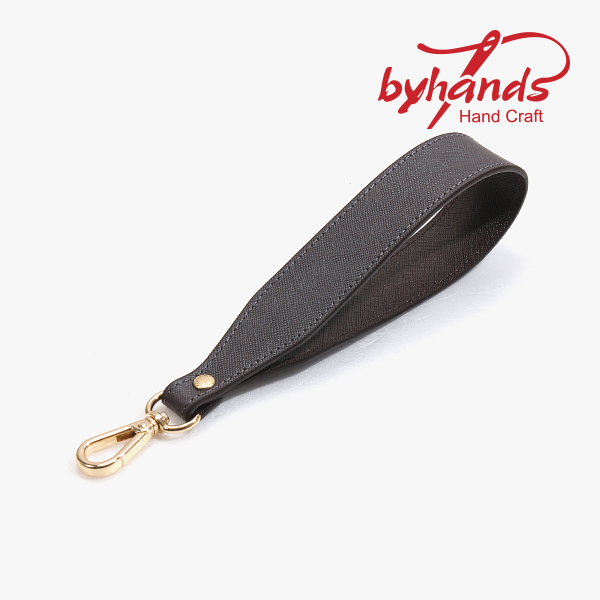 퀼트의시작은? 엔조이퀼트와 함께,[바이핸즈] 프리미엄 사피아노 와이드 핸드 스트랩 - 차콜그레이