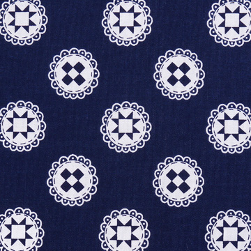 [라일리블레이크] 심플 굳니스 퀼트 스타즈 프린트원단 - 네이비 (1/2Yd)