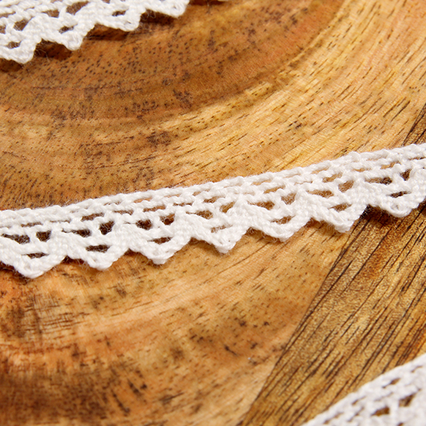 퀼트의시작은? 엔조이퀼트와 함께,[장식부자재] 장식용 토션 레이스 56 5yd - 크림화이트