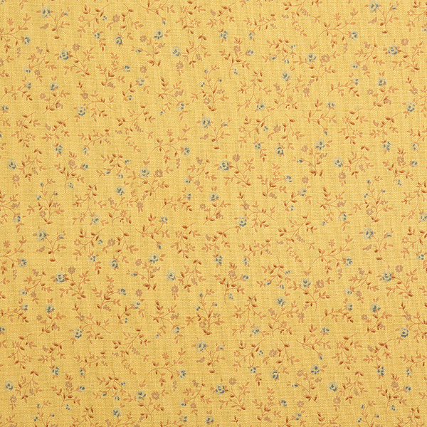 퀼트의시작은? 엔조이퀼트와 함께,[코튼프린트] 닐라 프린트원단 - 머스타드