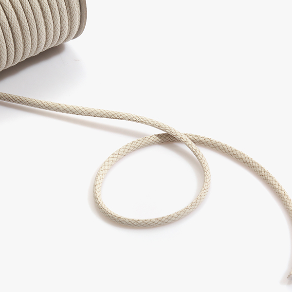 퀼트의시작은? 엔조이퀼트와 함께,[바이핸즈] 스트링 선염체크 원단 파이핑(1YD) - 내츄럴