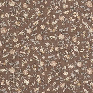 [코튼프린트] 로나 프린트원단 - 진베이지 (1/2Yd)