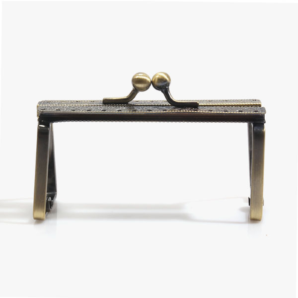 퀼트의시작은? 엔조이퀼트와 함께,[퀼트부자재] 단청무늬 사이드 스퀘어 미니 프레임 9cm - 청동