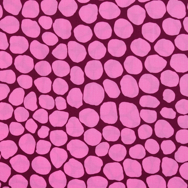 퀼트의시작은? 엔조이퀼트와 함께,[프리스피릿(로완)] 카파파셋 콜렉티브 점블 프린트원단 - 버블검