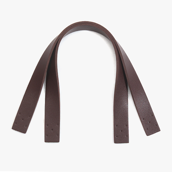 퀼트의시작은? 엔조이퀼트와 함께,[바이핸즈] 레더 사각 토트핸들 24-3702 - 브라운