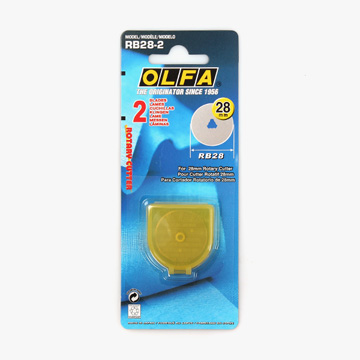 [OLFA] 올파 로터리 커터 28mm 리필 RB28-2 (개)