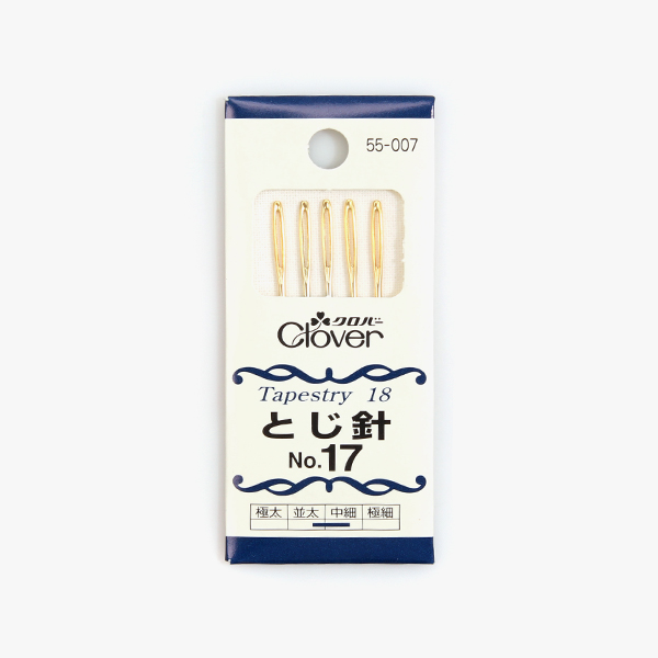 퀼트의시작은? 엔조이퀼트와 함께,[크로바] 돗바늘(도지바늘) 17호 55-007