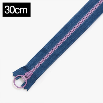 [YKK] 비슬론 콤비 지퍼 3호(30cm) - 스텔라(라벤더) (개)