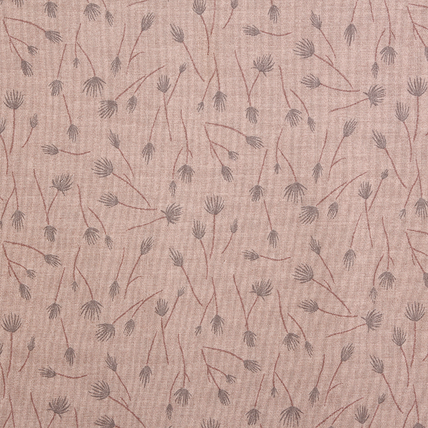 퀼트의시작은? 엔조이퀼트와 함께,[사이토요코] 센테너리 컬렉션 와일드 글래스 셔팅 프린트원단 - 스모키핑크