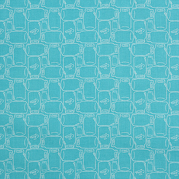 [라일리블레이크] 팜 걸 빈티지 컴패니언 캐닝 자스 프린트원단 - 피코크 (1/2Yd)