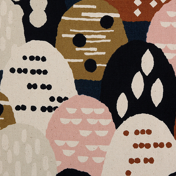 퀼트의시작은? 엔조이퀼트와 함께,[코스모] 북유럽의 숲 21705 02 옥스포드 프린트원단 - 네이비