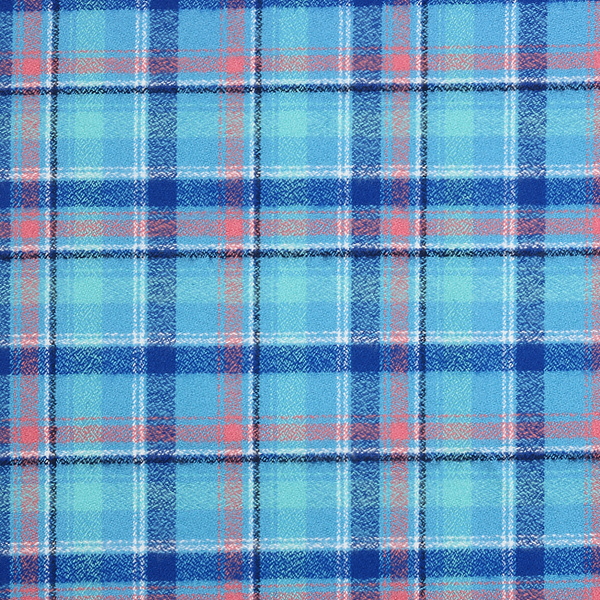 퀼트의시작은? 엔조이퀼트와 함께,[로버트카프만] 맘모스 주니어 플란넬 19840 기모체크원단 - 서프