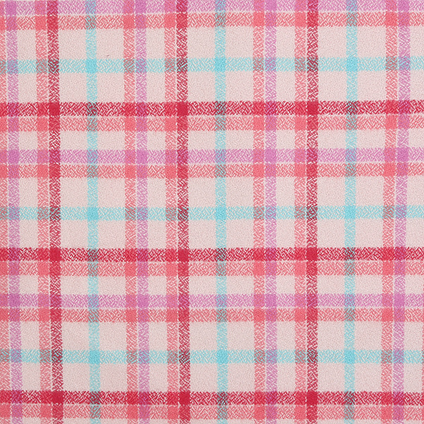 퀼트의시작은? 엔조이퀼트와 함께,[로버트카프만] 맘모스 주니어 플란넬 20542 기모체크원단 - 피치