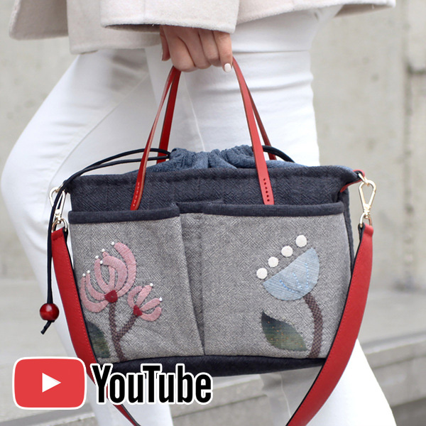 [바이핸즈] <span style=color:red>유튜브 영상제공</span> 퀼트패키지 가방 - 라임 토트백 (개)