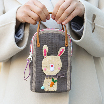 [바이핸즈] 퀼트패키지 소품 - 바니 래빗 파우치 겸 미니소품 (개)