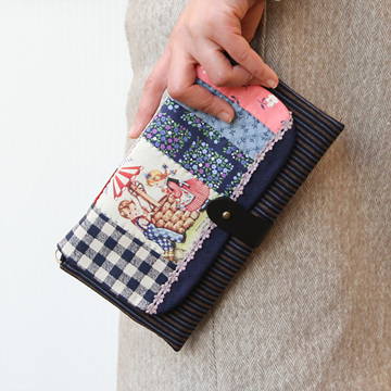 [바이핸즈] 퀼트패키지 소품 - 해피 벌스데이 지갑 (개)