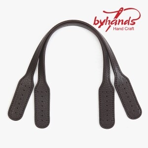 [바이핸즈] 엠보무늬 가죽 토트핸들 36cm 40-5701(S) ※ (개)