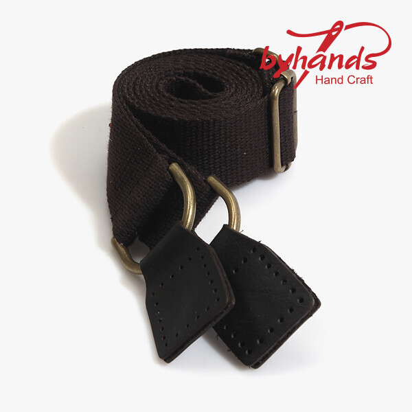 [바이핸즈] 사각 길이조절 크로스 웨빙핸들 78cm ~ 126cm 44-1426