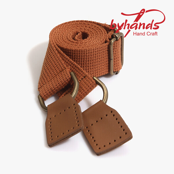 [바이핸즈] 사각 길이조절 크로스 웨빙핸들 78cm ~ 126cm 44-1426