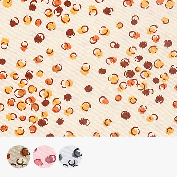 [스토프] 덴마크 친환경 수입원단 도트 퀼트천 프린트 면원단 - 4514-11 ☆ (1/2Yd)