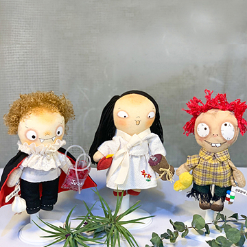 [핸디즌] 퀼트패키지 인형 - 으스스친구들 ☆ (개)