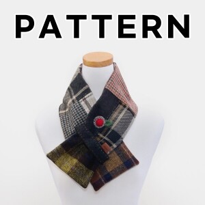 [바이핸즈] 퀼트도안 - 멀베리 빈티지 목도리 (개)