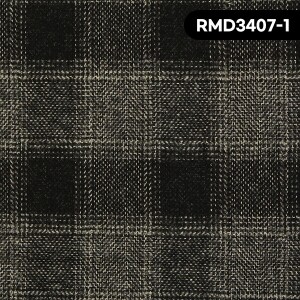 [멀베리] 트위드 블록 체크 기모원단 - RMD3407 (1/2Yd)