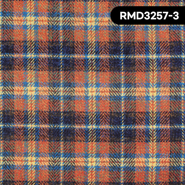 퀼트의시작은? 엔조이퀼트와 함께,[멀베리] 레트로 트위드 체크 기모원단 - RMD3257 ☆