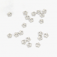 금속 스타 미니 단추 4mm 20개 SET (set)