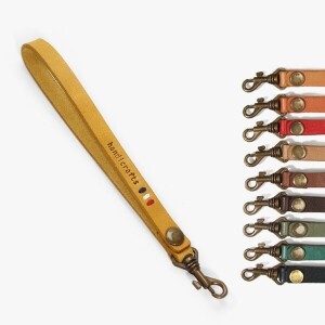 [장식부자재] 핸드메이드 통가죽 스트랩 미니핸들 ※ (개)