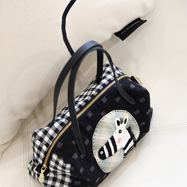 퀼트의시작은? 엔조이퀼트와 함께,[바이핸즈] 퀼트패키지 가방 - 말이오 보스턴백