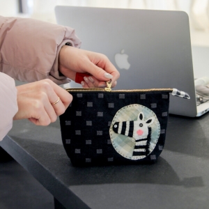 [바이핸즈] 퀼트패키지 소품 - 말이오 파우치 (개)