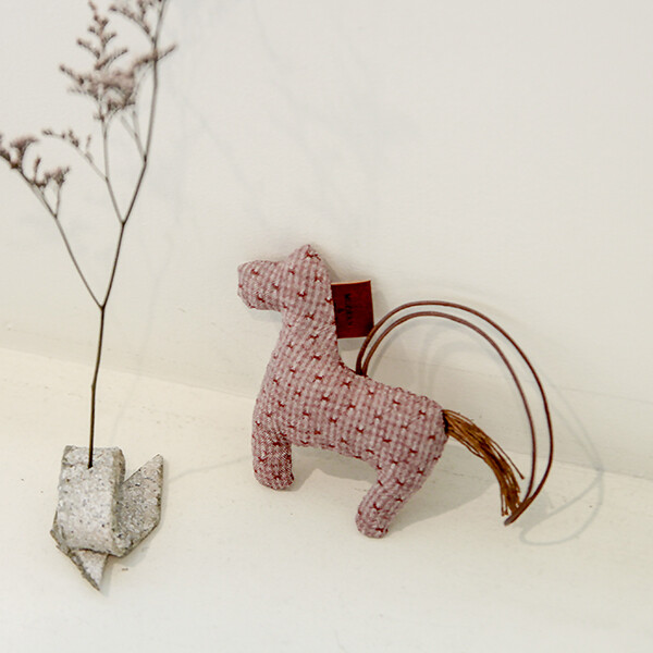 퀼트의시작은? 엔조이퀼트와 함께,[바이핸즈] 퀼트패키지 소품 - 말이오 키링 (2개세트)