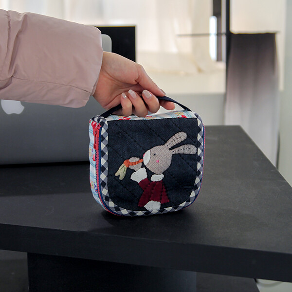 퀼트의시작은? 엔조이퀼트와 함께,[바이핸즈] 퀼트패키지 소품 - 캐롯 유와 파우치