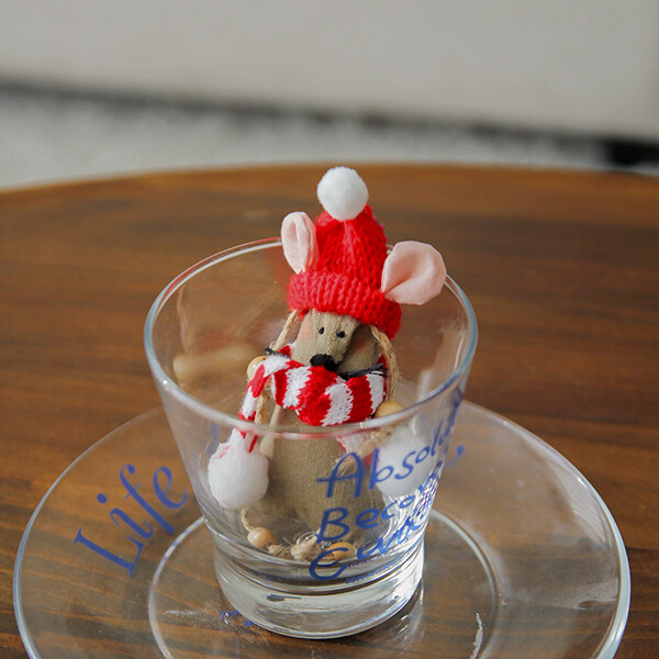 [바이핸즈] 퀼트패키지 소품 - 마우스 키링