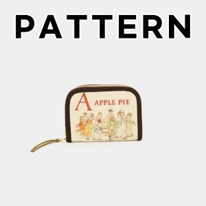 [바이핸즈] 퀼트도안 - 케이트 알파벳 반지갑 (개)