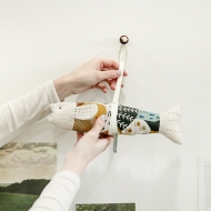 [바이핸즈] 퀼트패키지 소품 - 나는 명태다 장식인형 (옐로우) (개)