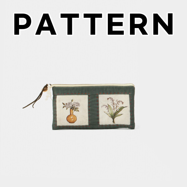 [바이핸즈] 퀼트도안 - 케이트 필통 겸 파우치