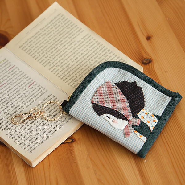 [바이핸즈] 퀼트패키지 소품 - 주근깨소녀 반지갑