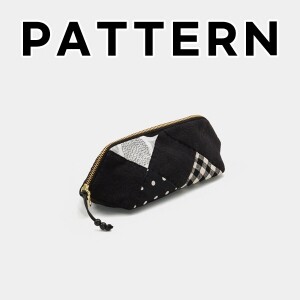 [바이핸즈] 퀼트도안 - 모노앤시크 파우치 (개)