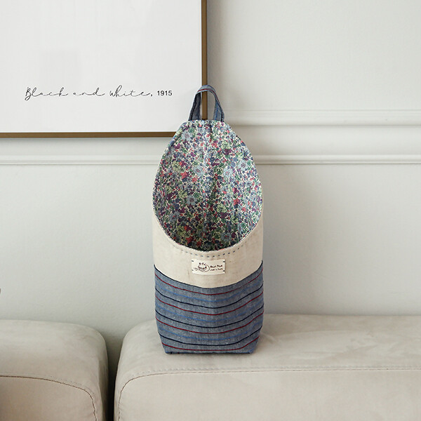 [바이핸즈] 퀼트패키지 소품 - 실용적인 바스켓 (스트라이프)