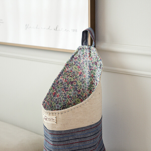 [바이핸즈] 퀼트패키지 소품 - 실용적인 바스켓 (스트라이프)